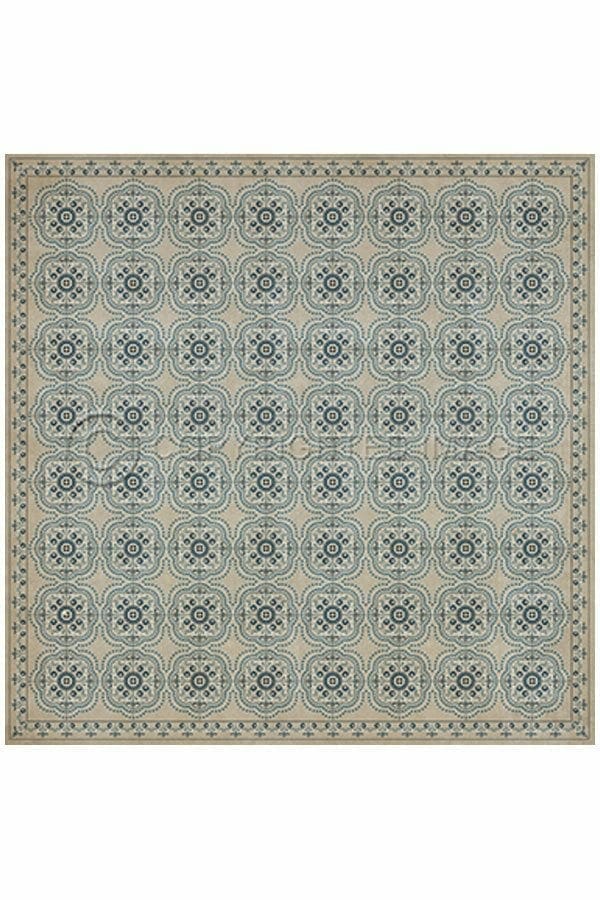 images Octavia Lamb Vinyl Floor Cloth, 96 x 96 Square