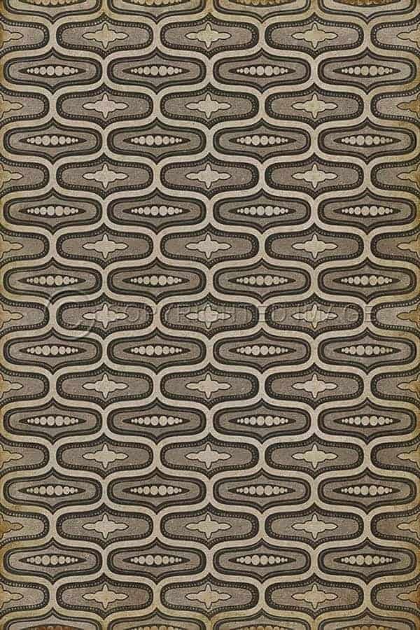 images Ottoman Elephant Vinyl Floor Cloth, 20 x 30