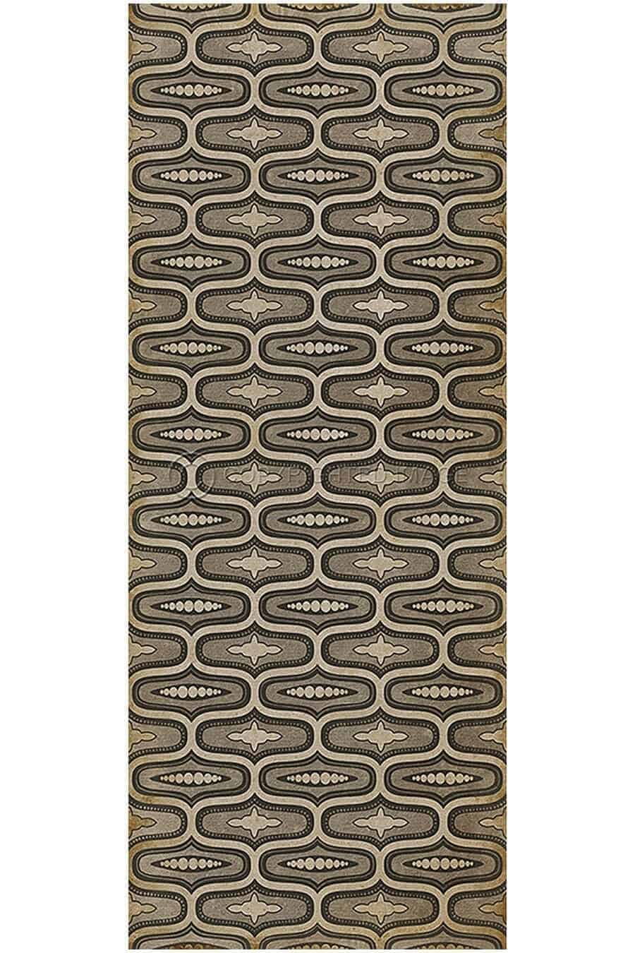 images Ottoman Elephant Vinyl Floor Cloth, 36 x 90 Runner