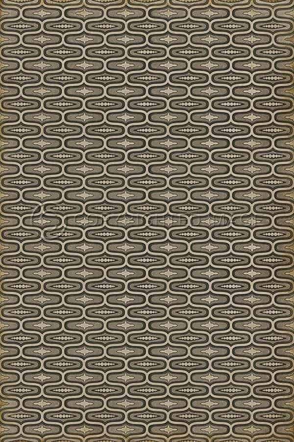 images Ottoman Elephant Vinyl Floor Cloth, 96 x 140