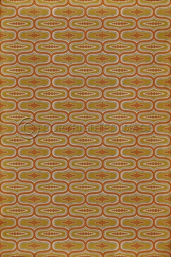 images Ottoman Sun Vinyl Floor Cloth, 52 x 76