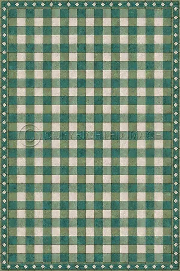 images Picnic Marion Vinyl Floor Cloth, 96 x 140