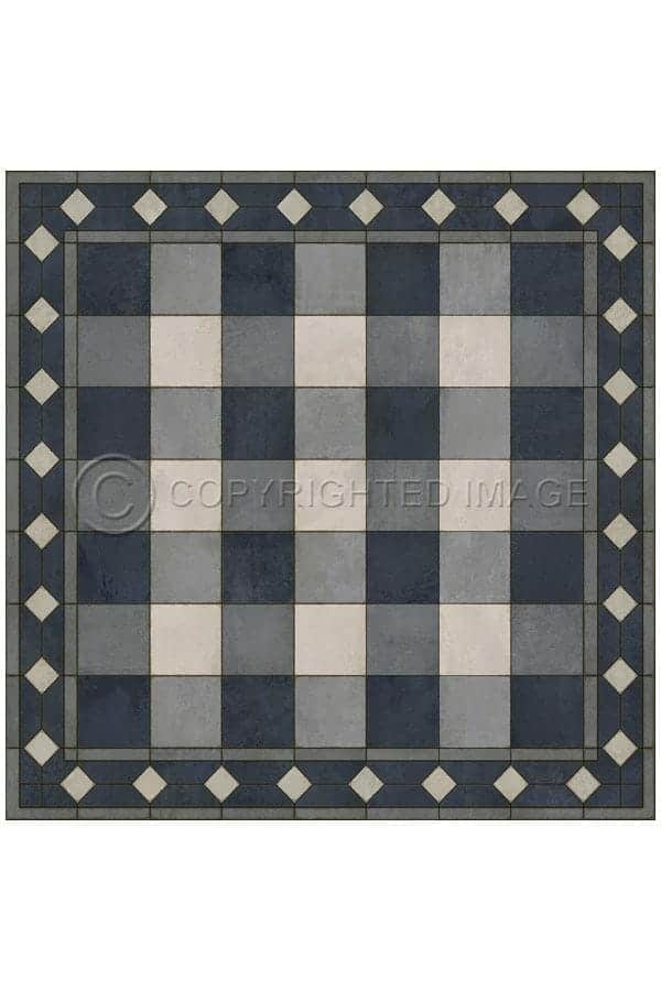 images Picnic Sara Vinyl Floor Cloth, 36 x 36 Square