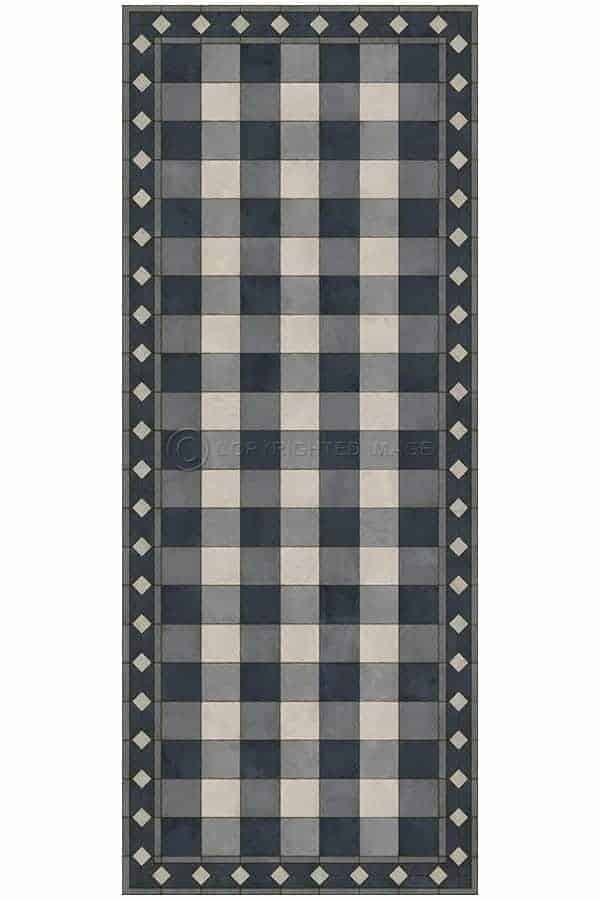 images Picnic Sara Vinyl Floor Cloth, 36 x 90 Runner