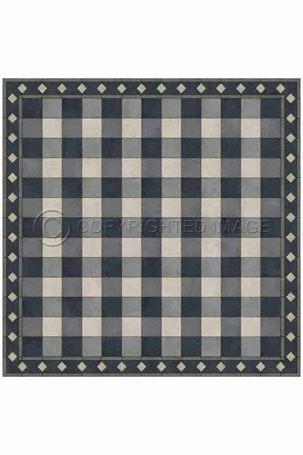 images Picnic Sara Vinyl Floor Cloth, 60 x 60 Square
