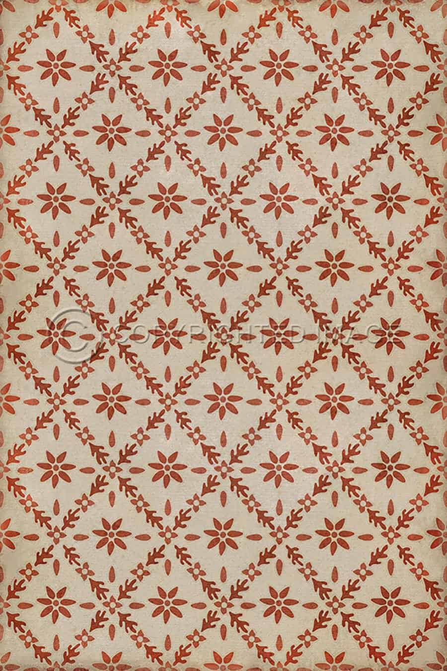 images Rouge Netline Vinyl Floor Cloth, 20 x 30