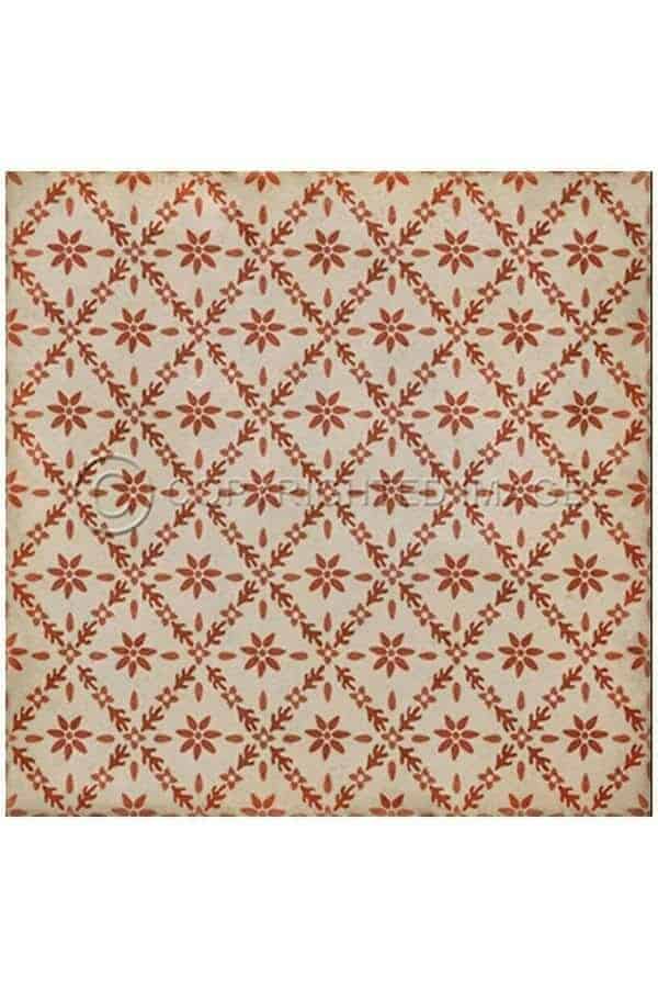 images Rouge Netline Vinyl Floor Cloth, 60 x 60 Square
