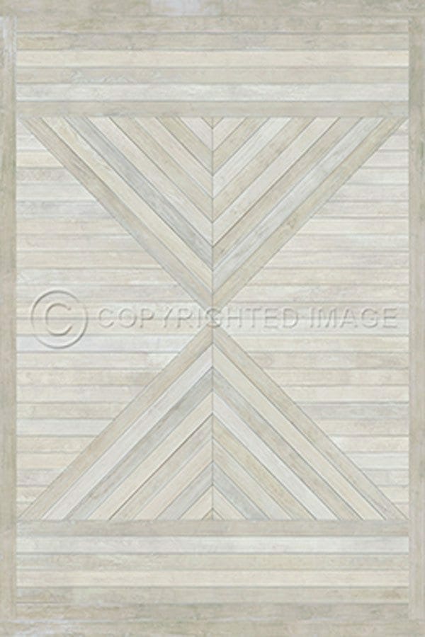 images Scandia Birch Vinyl Floor Cloth, 52 x 76