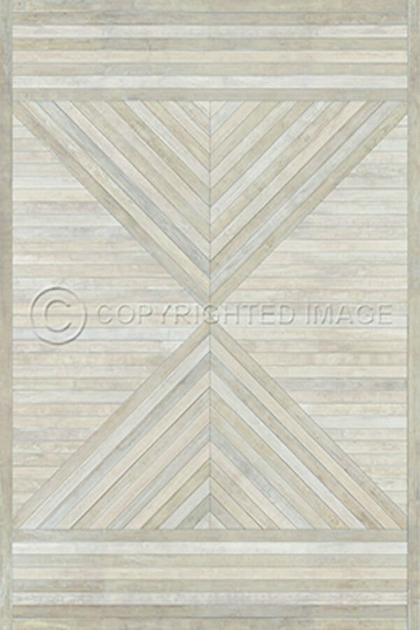 images Scandia Birch Vinyl Floor Cloth, 96 x 140
