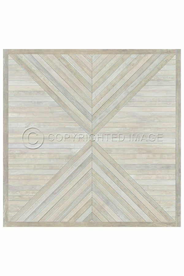images Scandia Birch Vinyl Floor Cloth, 96 x 96 Square