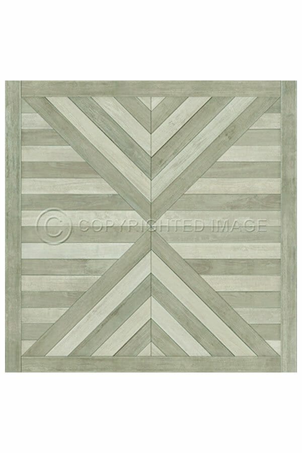 images Scandia Cloud Vinyl Floor Cloth, 36 x 36 Square