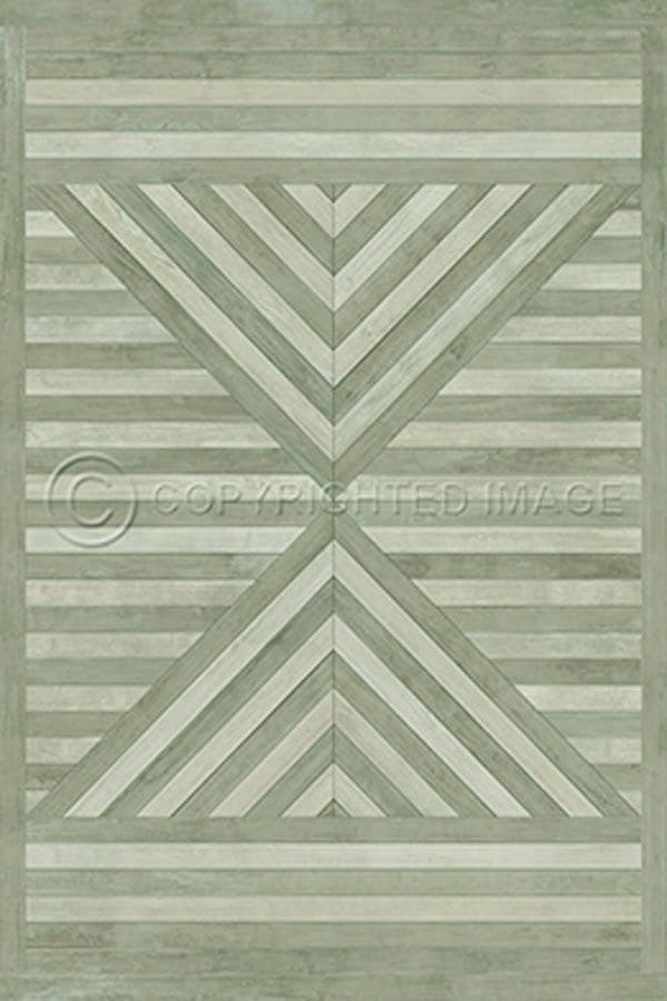 images Scandia Cloud Vinyl Floor Cloth, 52 x 76