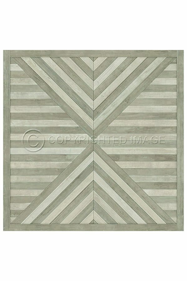 images Scandia Cloud Vinyl Floor Cloth, 60 x 60 Square