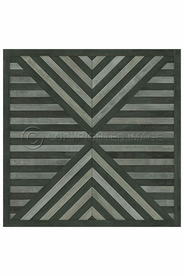 images Scandia Odin Vinyl Floor Cloth, 60 x 60 Square