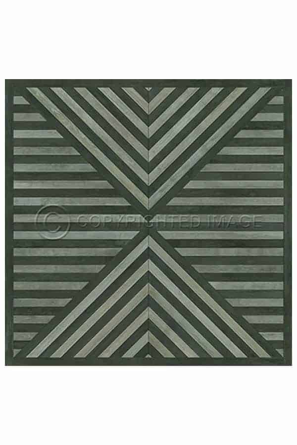 images Scandia Odin Vinyl Floor Cloth, 96 x 96 Square
