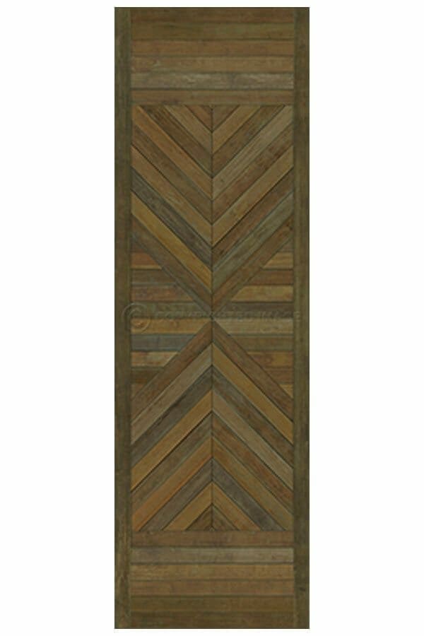 images Scandia Toffee Vinyl Floor Cloth, 36 x 115 Runner