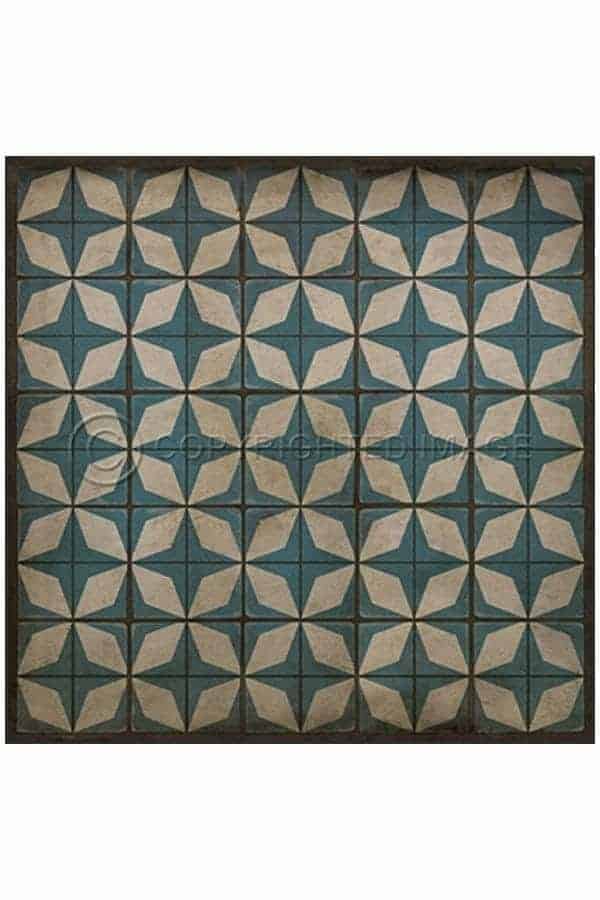 images Sky Fortune Vinyl Floor Cloth, Square