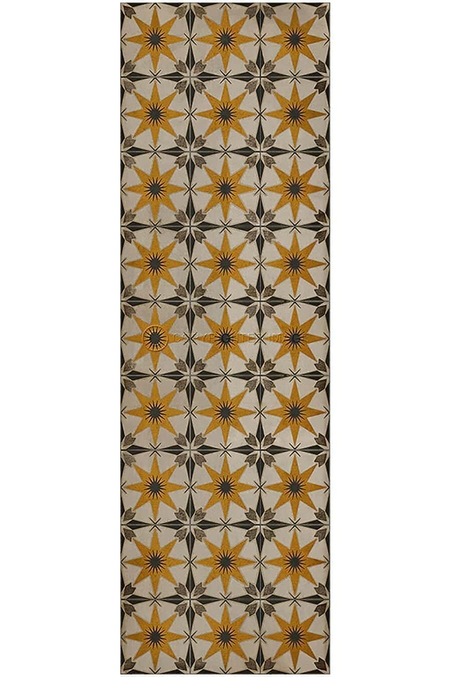 images Soleil Vinyl Floor Cloth, 36 x 115 Runner