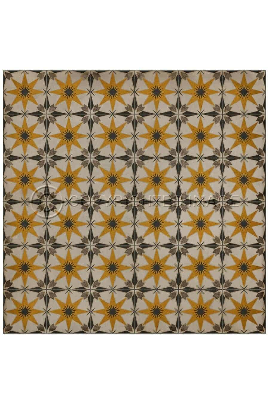 images Soleil Vinyl Floor Cloth, 36 x 36, 48 x 48, 60 x 60, 72 x 72 Square
