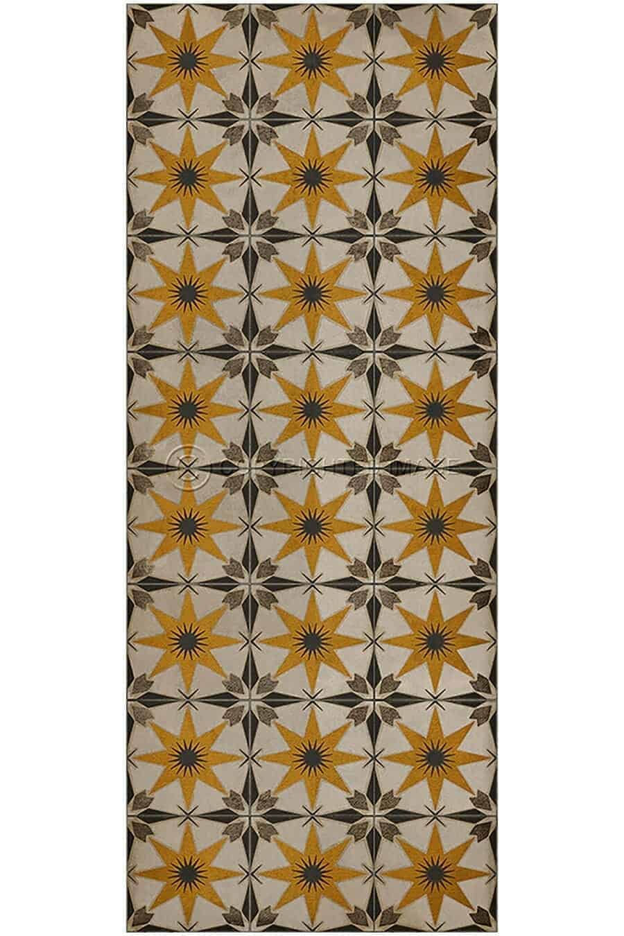 images Soleil Vinyl Floor Cloth, 36 x 90 Runner