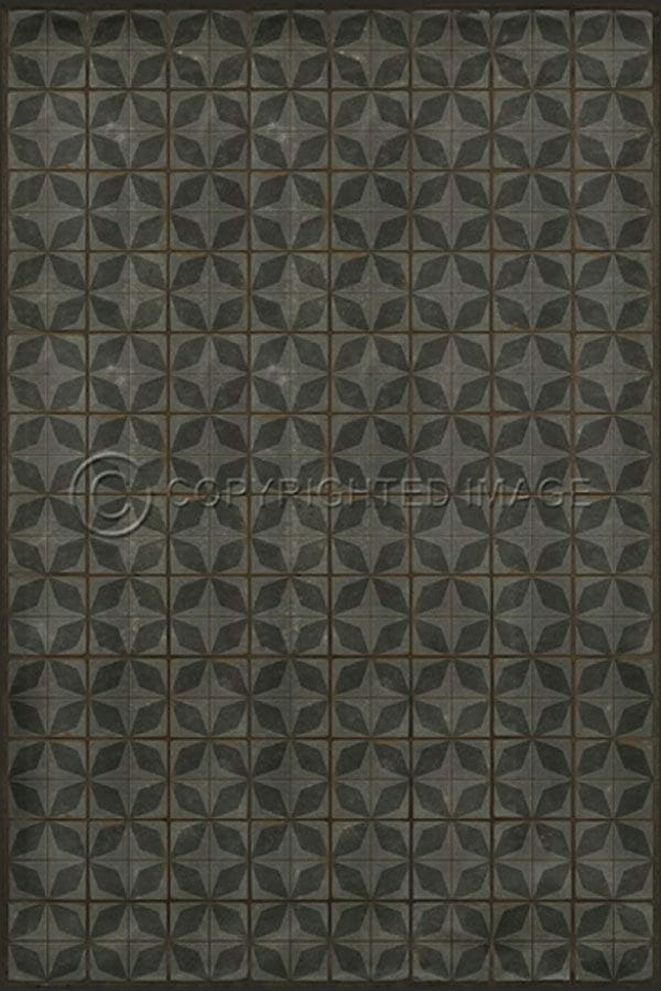 images Steel Fortune Vinyl Floor Cloth, 96 x 140