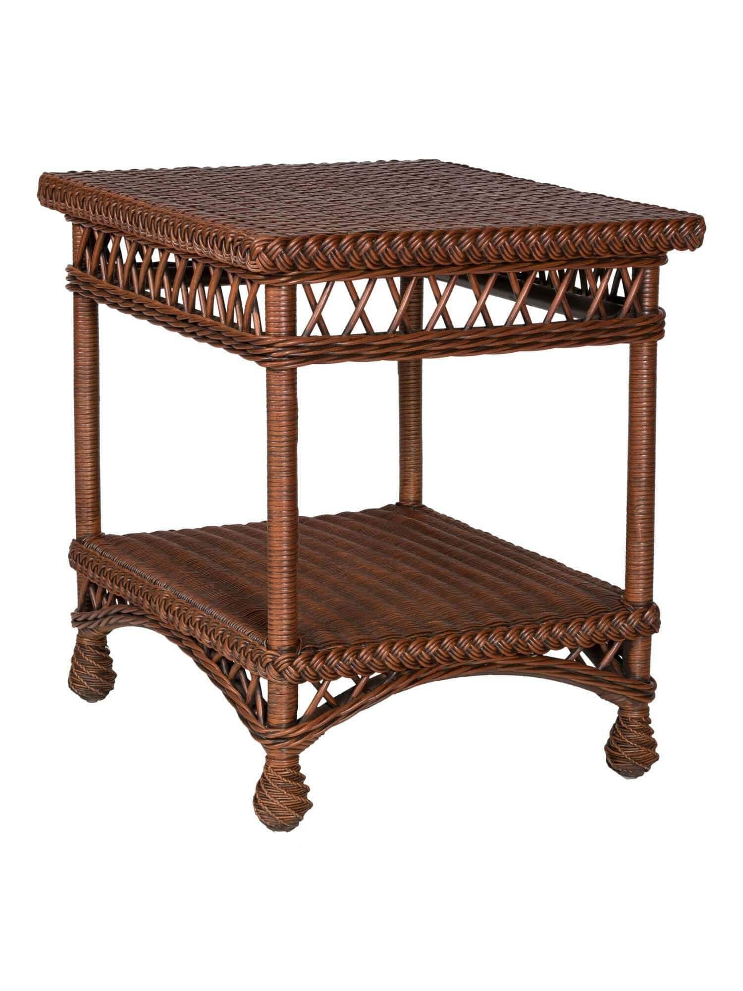 images Stone Harbor Wicker End Table