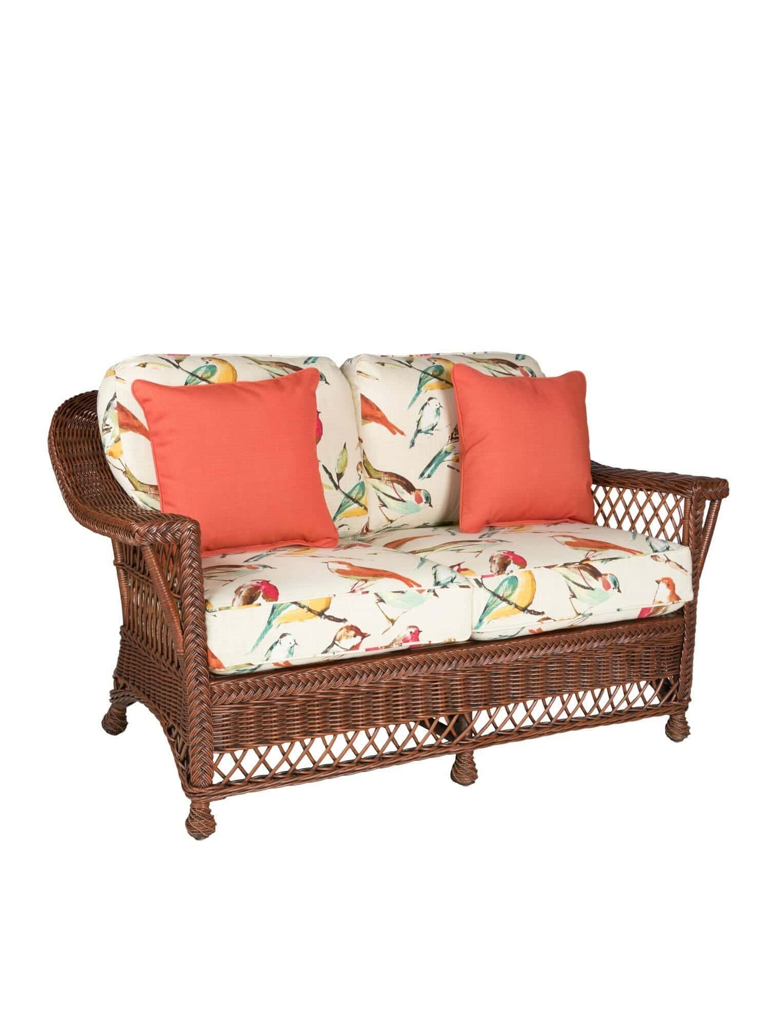 images Stone Harbor Wicker Loveseat
