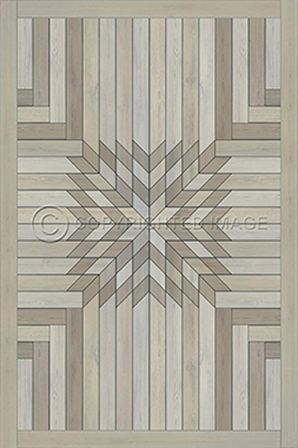 images Stonehurst Alabaster Vinyl Floor Cloth, 20 x 30