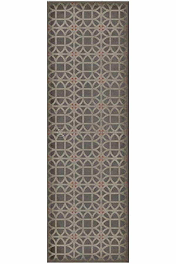 images Spicher Vinyl Floor Cloths, Stone Lacework Vinyl Floor Cloth, 36 x 115 Runner