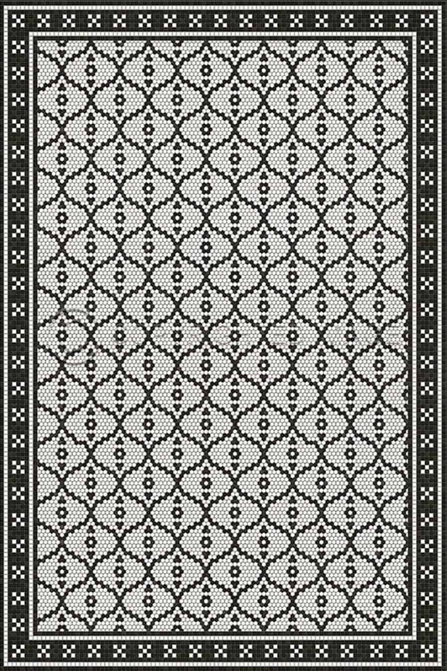 images Tesserae Helen Vinyl Floor Cloth, 120 x 175