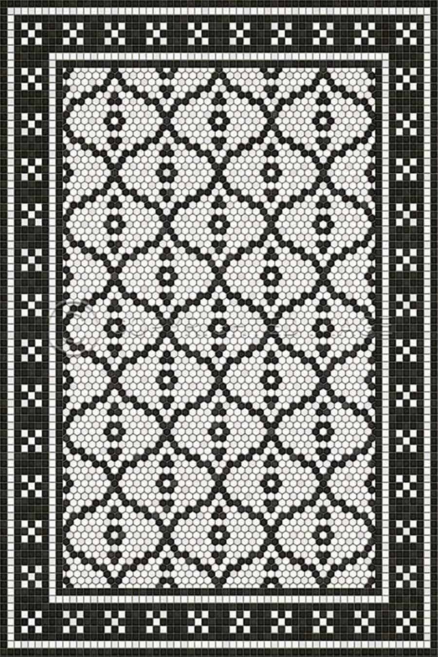 images Tesserae Helen Vinyl Floor Cloth, 70 x 102