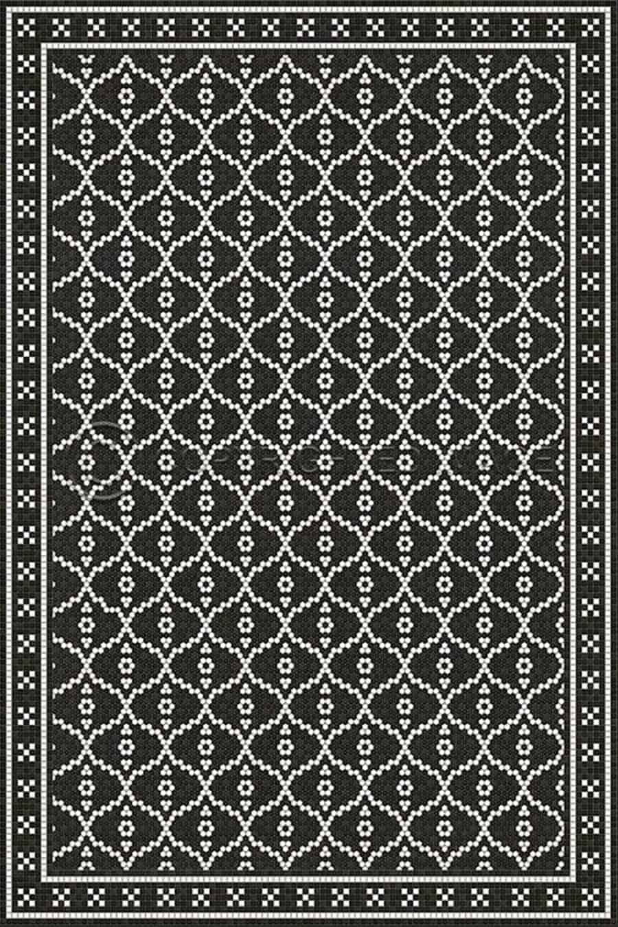 images Tesserae Paris Vinyl Floor Cloth, 120 x 175