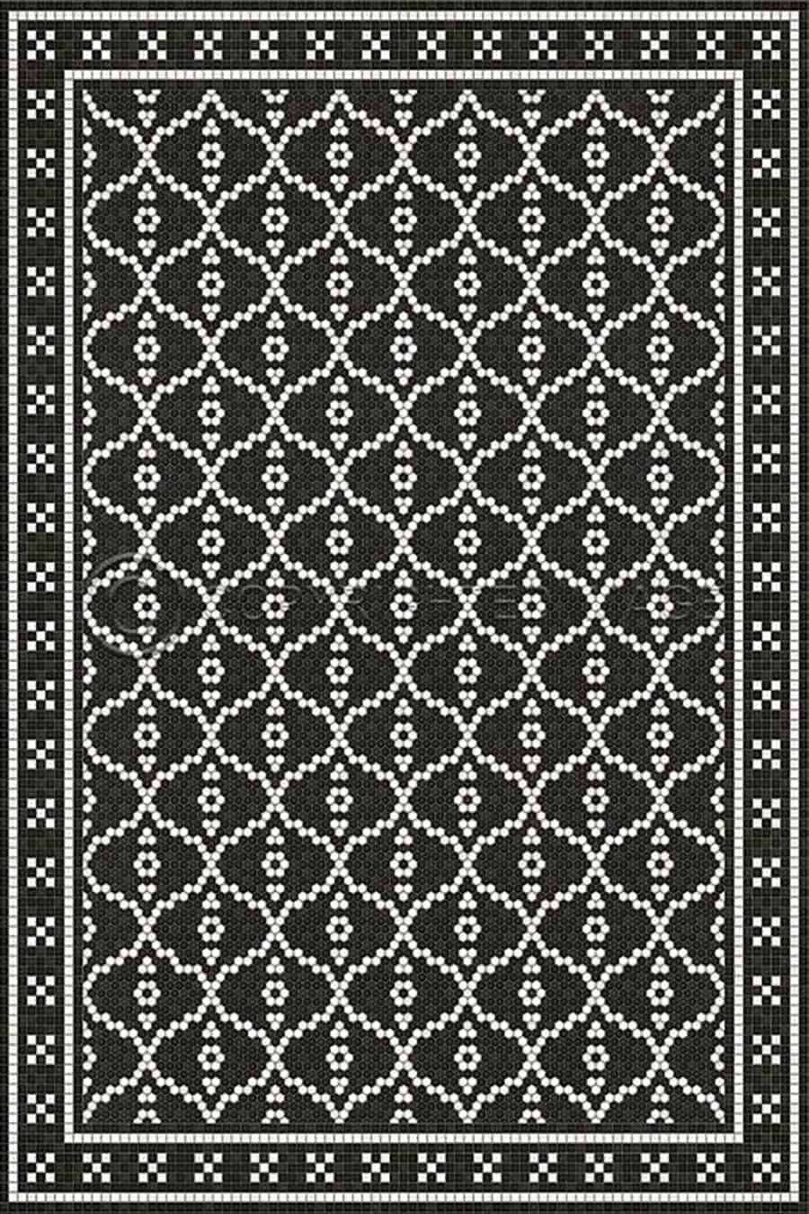 images Tesserae Paris Vinyl Floor Cloth, 96 x 140