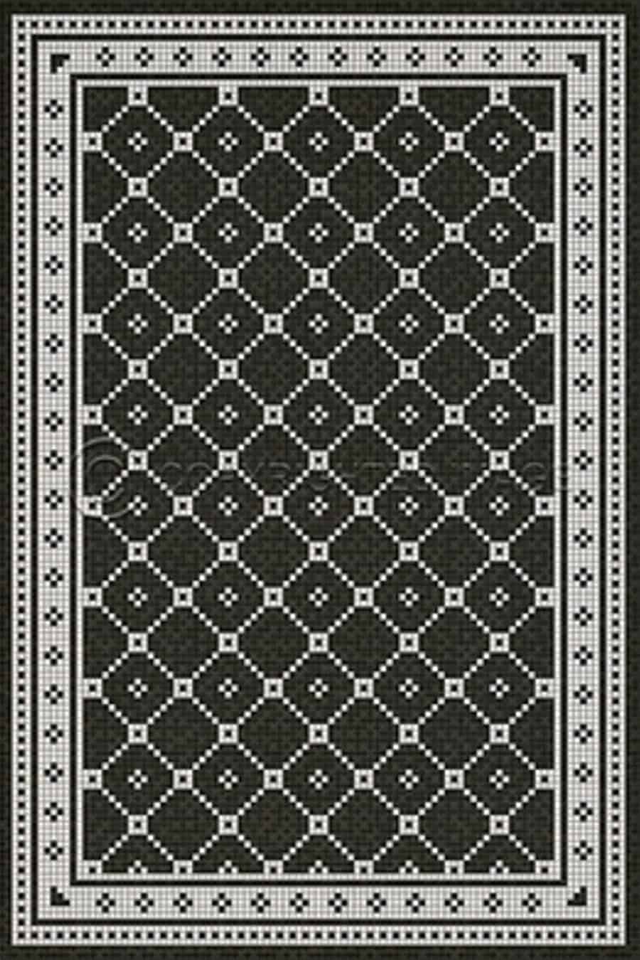 images Tesserae Pella Vinyl Floor Cloth, 120 x 175