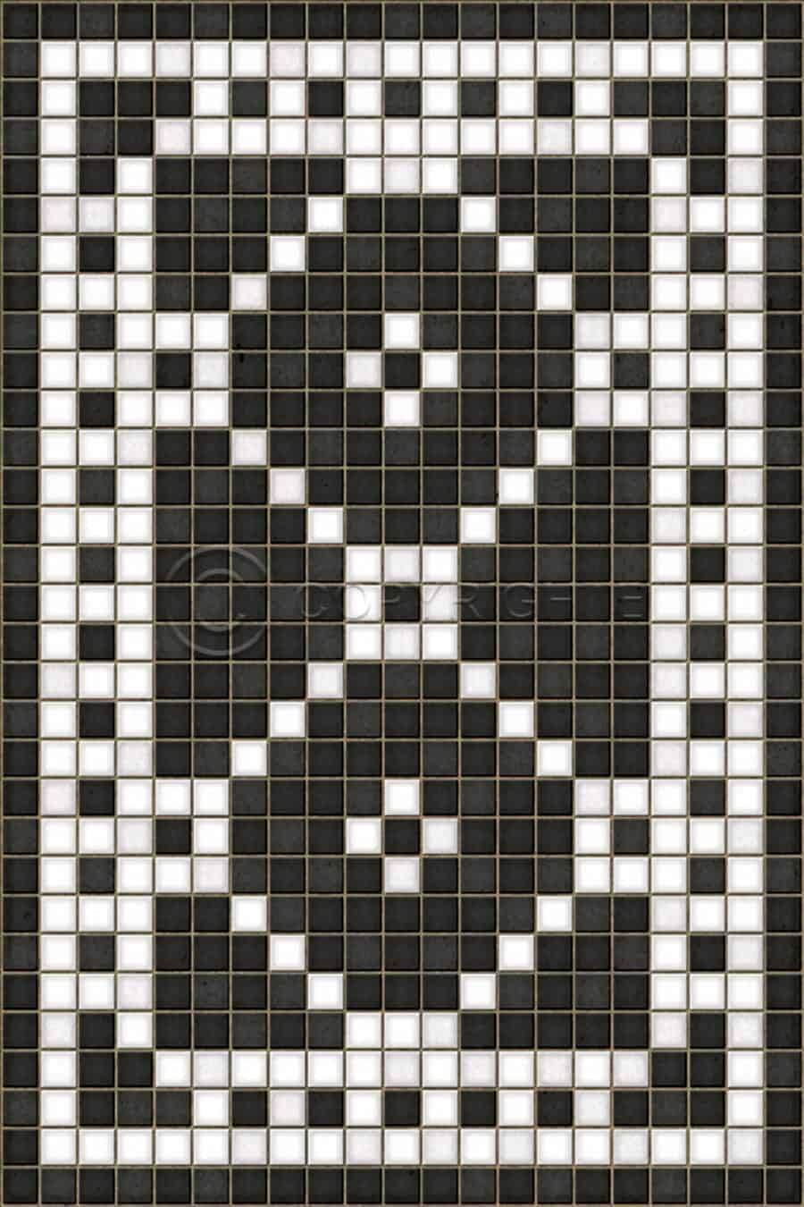images Tesserae Pella Vinyl Floor Cloth, 20 x 30