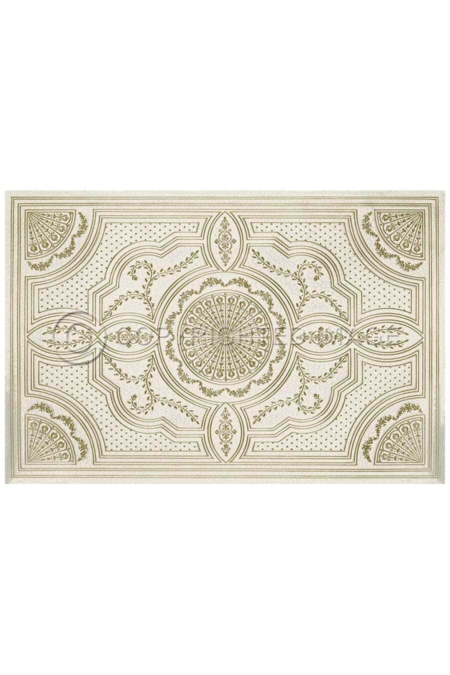 images Theodora Alabaster Vinyl Floor Cloth