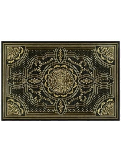 Theodora Gilt Vinyl Floor Cloth