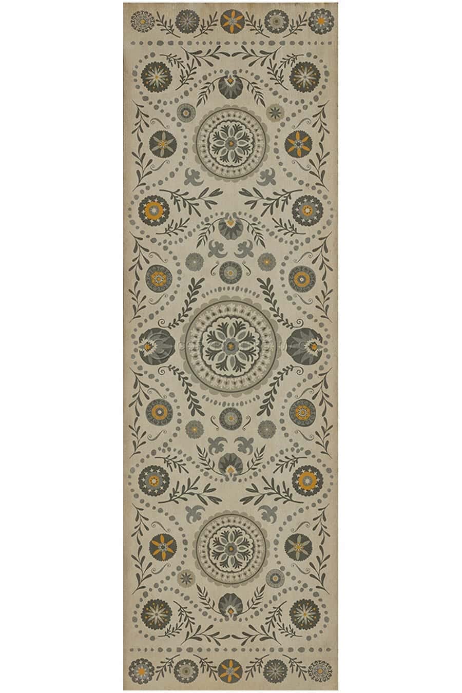 images Thrushwood Down Vinyl Floor Cloth, 36 x 115 Runner
