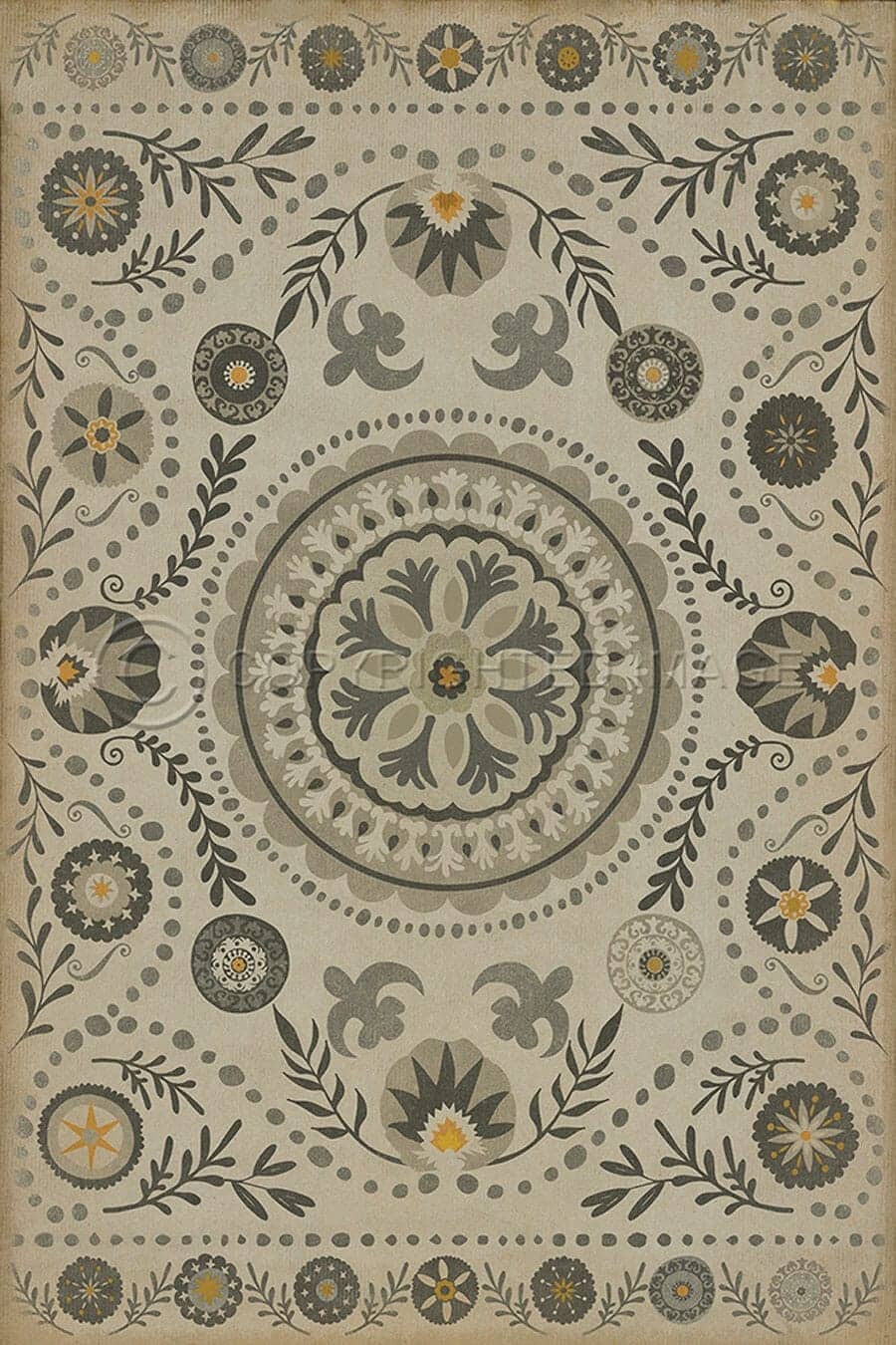 images Thrushwood Down Vinyl Floor Cloth, Rectangle