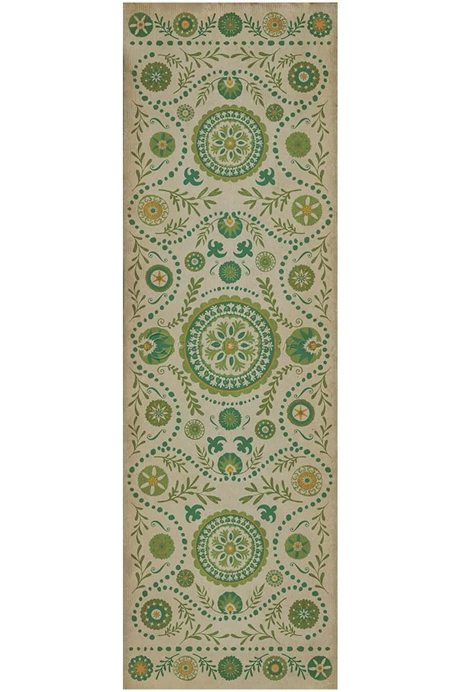 images Thrushwood Hedge Vinyl Floor Cloth, 36 x 115 Runner