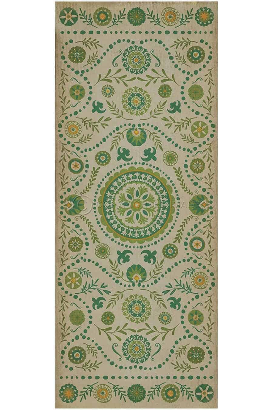 images Thrushwood Hedge Vinyl Floor Cloth, 36 x 90 Runner