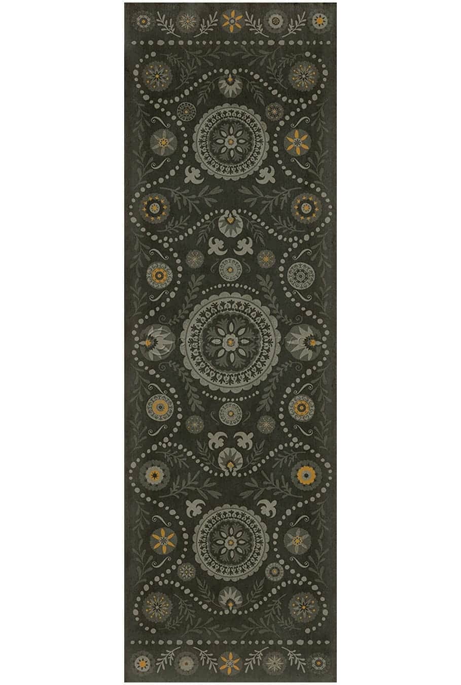 images Thrushwood Kirk Vinyl Floor Cloth, 36 x 115 Runner