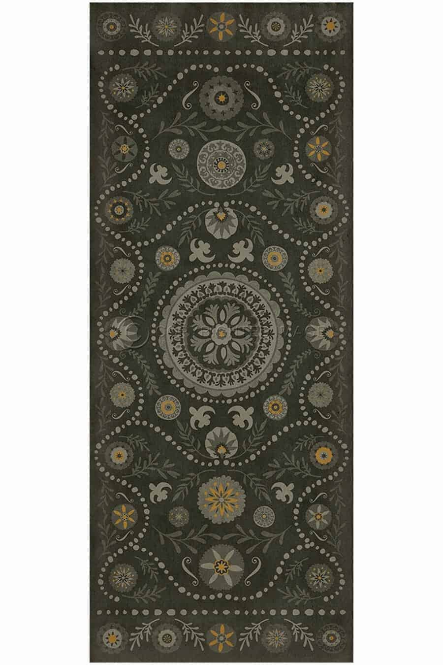 images Thrushwood Kirk Vinyl Floor Cloth, 36 x 90 Runner