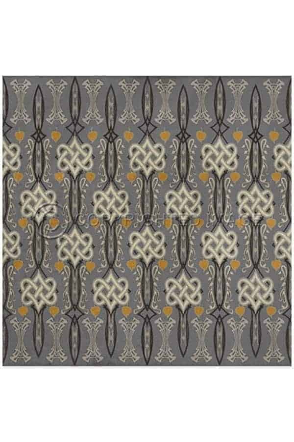images Vignette Camelot Vinyl Floor Cloth, 36 x 36 Square