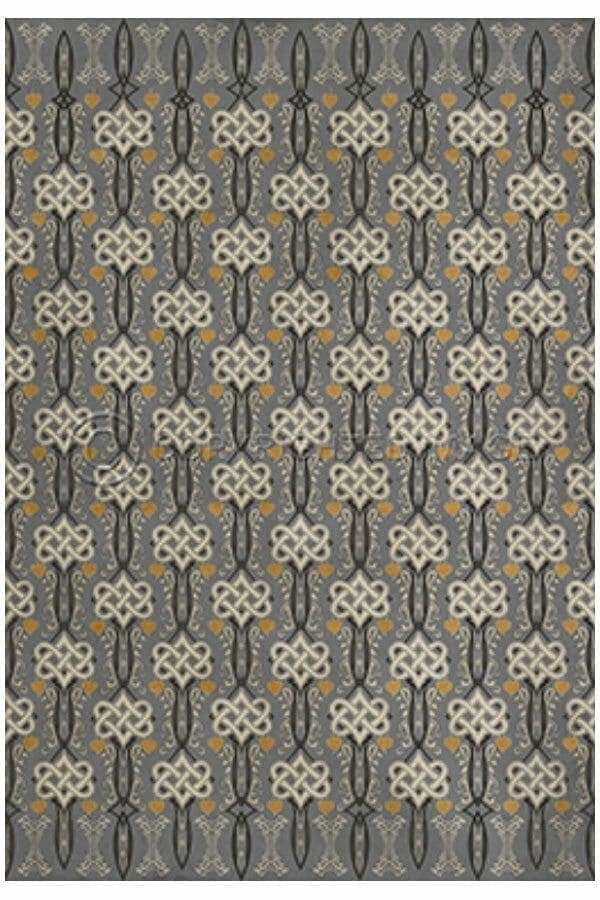 images Vignette Camelot Vinyl Floor Cloth, 52 x 76