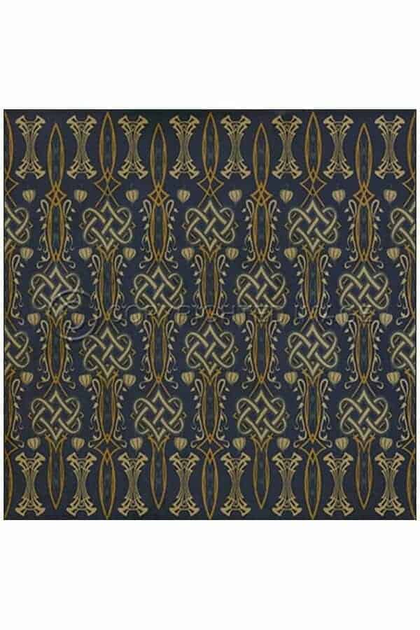 images Vignette Griffin Vinyl Floor Cloth, 36 x 36 Square