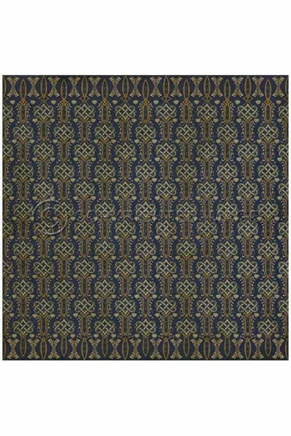 images Vignette Griffin Vinyl Floor Cloth, 96 x 96 Square
