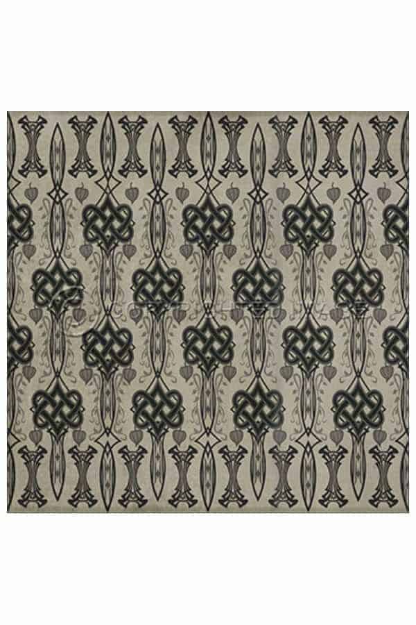 images Vignette Nocturne Vinyl Floor Cloth, 36 x 36 Square