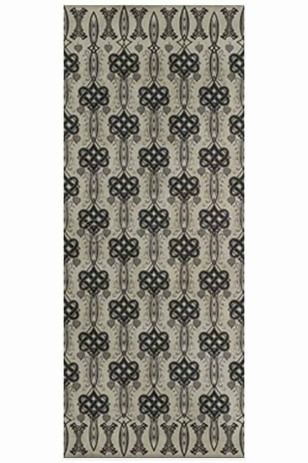 images Vignette Nocturne Vinyl Floor Cloth, 36 x 90 Runner