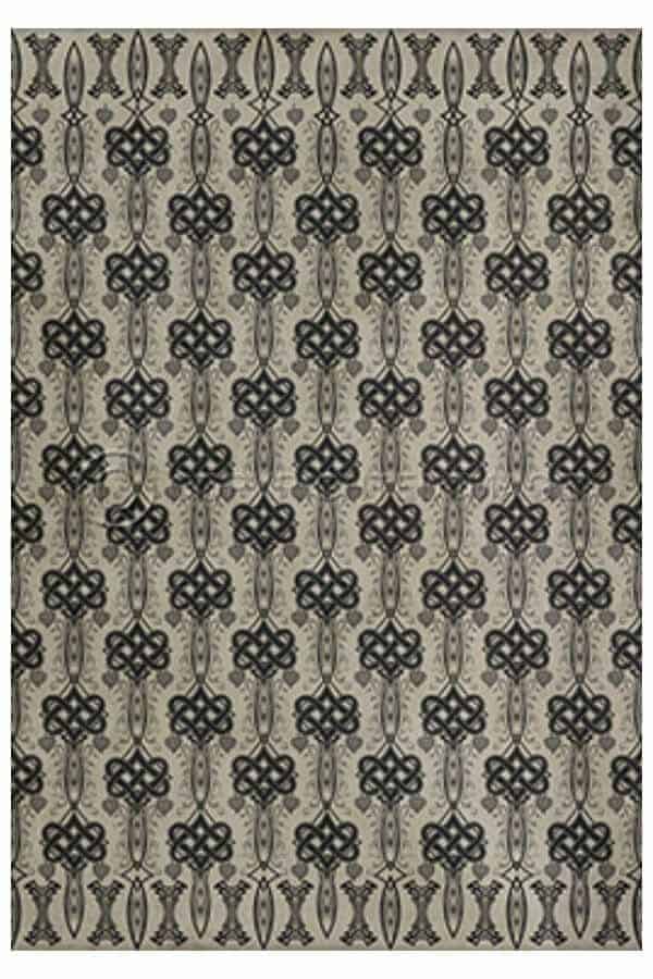 images Vignette Nocturne Vinyl Floor Cloth, 52 x 76